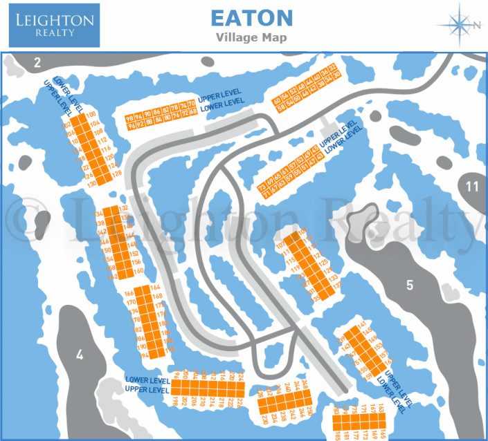 Eaton Village Map - Ocean Edge