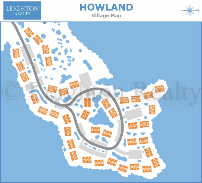 Howland Village Map - Ocean Edge