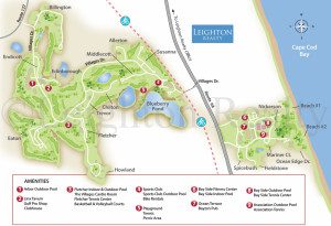 Resort Map - Ocean Edge Brewster Cape Cod