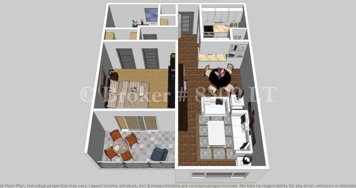 One Bed Apartment (Fletcher) - 1