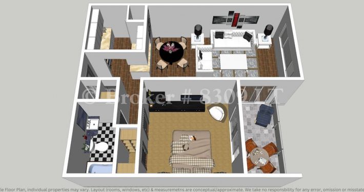 One Bed Apartment (Fletcher) - 2
