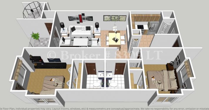 Two Bed Apartment (Chilton) - 9